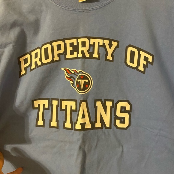 NFL Titans Blue Short Sleeve Tee - Picture 3 of 5